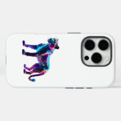 ルミナスグラスチーテユニークーラグジュアリーホーム Case-Mate iPhoneケース (裏面 (横))