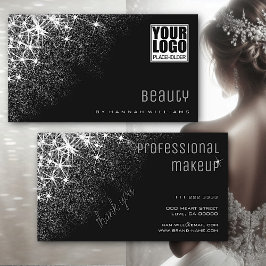 ルミナスシルバーグリッタースタープロフェッショナルトレンディー 名刺