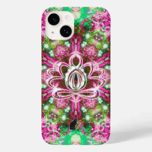 ルミナス禅ロータス Case-Mate iPhoneケース (裏面)