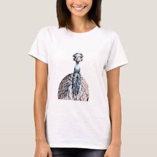 ルミナス·エミュ·バード·アート Tシャツ