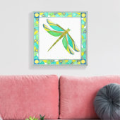 ルミナパステルドラゴンフライバイヴァンナラム キャンバスプリント (インサイチュ (リビング))