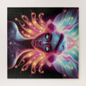 ルミナフェアリーポートレート – エテリア白熱［赤熱］光を放つファンタジー ジグソーパズル (横)