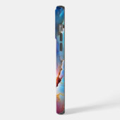 "ルミナラ" – 星雲と銀河系 iPhoneケース (左側面)