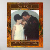 「ルミナリ」秋の結婚式ギフトテーブルポスター ポスター (正面)