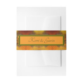 "ルミナリ" (秋)結婚式招待状ベリーバンド 招待状ベリーバンド