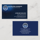 ルミネッスタイリッシュセント水滴プール 名刺 (正面/裏面)