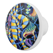 ルミネッセンス水色ラン セラミックノブ (右)