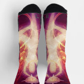 ルミネッセンス紫 ソックス (上部)