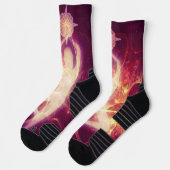 ルミネッセンス紫 ソックス (左)