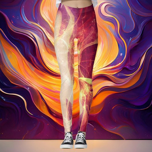 ルミネッセンス紫 レギンス