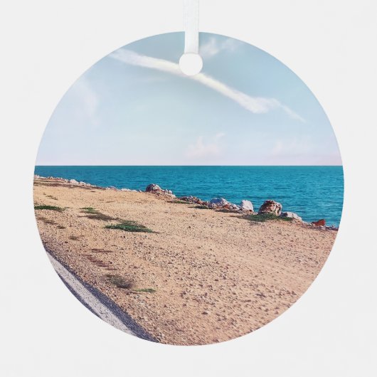 ルミノグラスホリデイオーナメント メタルオーナメント (正面)