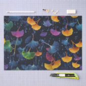 ルミノグラムカラフルイチョウ離れコング/ 薄葉紙 (クラフト)