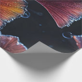 ルミノグラムカラフルイチョウ離れゴ ラッピングペーパー (角)