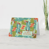 ルミレブイオチャスアイリッシュゲール感謝していクリックの多くの サンキューカード (正面)