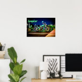 ルミロードラゴンバイク ポスター (ホームオフィス)