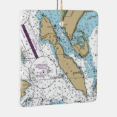 ルミ島WAチャート セラミックオーナメント (右)