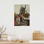 ルムーランデブルーテフィン – ヴァンゴッホ- c1886 ポスター (キッチン)