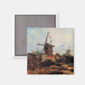 ルムーランデブルートフィンバイビンセントヴァンゴッホ マグネット (正面/裏面)