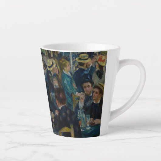 ルムーランデラガレットでダンス – オーギュストルノアール カフェラテマグ (右)