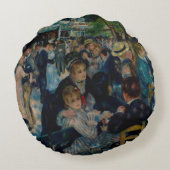 ルムーランデラガレットでダンス – オーギュストルノアール ラウンドクッション (裏面)