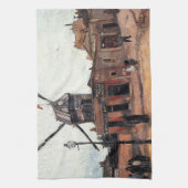 ルムーランデラガレットバイビンセントバンゴッホ キッチンタオル (縦)