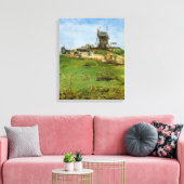 ルムーランデラガレットバイビンセントバンゴッホ キャンバスプリント (インサイチュ (リビング))