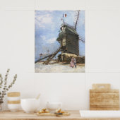 ルムーランデラガレットバイビンセントバンゴッホ ポスター (キッチン)