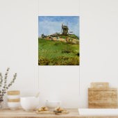 ルムーランデラガレットバイビンセントバンゴッホ ポスター (キッチン)