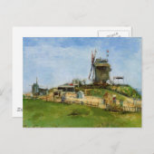 ルムーランデラガレットバイビンセントバンゴッホ ポストカード (正面/裏面)