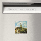 ルムーランデラガレットバイビンセントバンゴッホ マグネット (インサイチュ (食洗機))