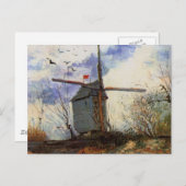 ルムーランデラガレットバイヴィンセントヴァンゴッホ ポストカード (正面/裏面)