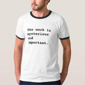 ルモンの切り離しTシャツ – この作品は神秘的だ Tシャツ