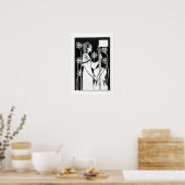 『ルモーテ・ダーサー』のチェロのレディ ポスター (キッチン)