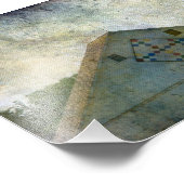 ルラルアイオワバーンキルトグランジ付き フォトプリント            (角)