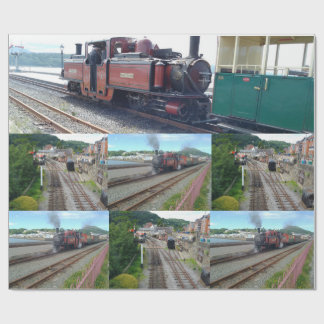 ルランゴレン鉄道とフェスティニオグ鉄道 ラッピングペーパー
