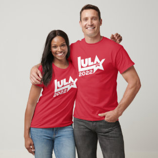 ルラ2022 13 PT eleikues presidenciais Brasil 2022 Tシャツ