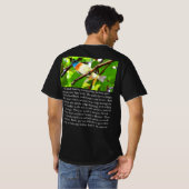 ルリノジコTシャツ Tシャツ (裏面フル)