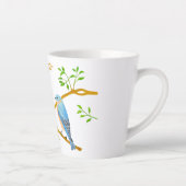ルリビタキ カフェラテマグ (右)