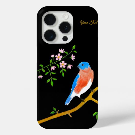 ルリビタキ Case-Mate iPhoneケース (裏面)