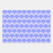 ルリ色の模様 ラッピングペーパーシート (正面)