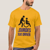 ルルドのタクシー運転手 Tシャツ (正面)