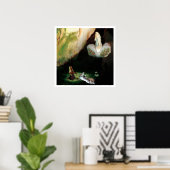 ルルドの女性のポスター ポスター (ホームオフィス)