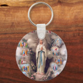 ルルドの我々の女性 キーホルダー (正面)