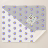 ルルドの我々の女性 シェルパブランケット (正面(横))