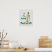 ルルドの我々の女性 ポスター (キッチン)