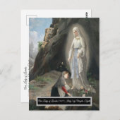 ルルドの我々の女性 ポストカード (正面/裏面)