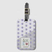 ルルドの我々の女性 ラゲッジタグ (正面縦)