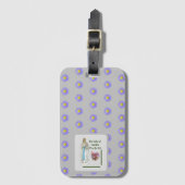 ルルドの我々の女性 ラゲッジタグ (正面縦)