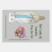 ルルドの我々の女性 ラッピングペーパーシート (正面2)