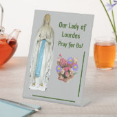 ルルドの我々の女性 台座サイン (インサイチュ)